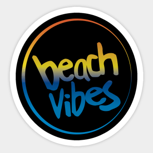 Beach Vibes Sticker